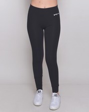 Leggins leggings donna push up sexy cotone palestra fitness vita alta sport nero