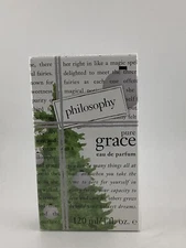 Philosophy Pure Grace Eau de Parfum 4 oz Jumbo Size New Sealed