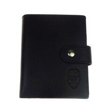 Black Leather US Police Wallet Badge Holder ID CARD HOLDER -US ID Badge Holder