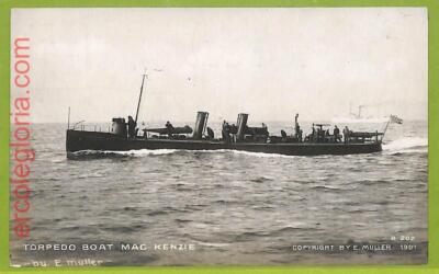 af7092 - USA - VINTAGE POSTCARD  Ansichtskarten - Torpedo Boat Mac Kenzie