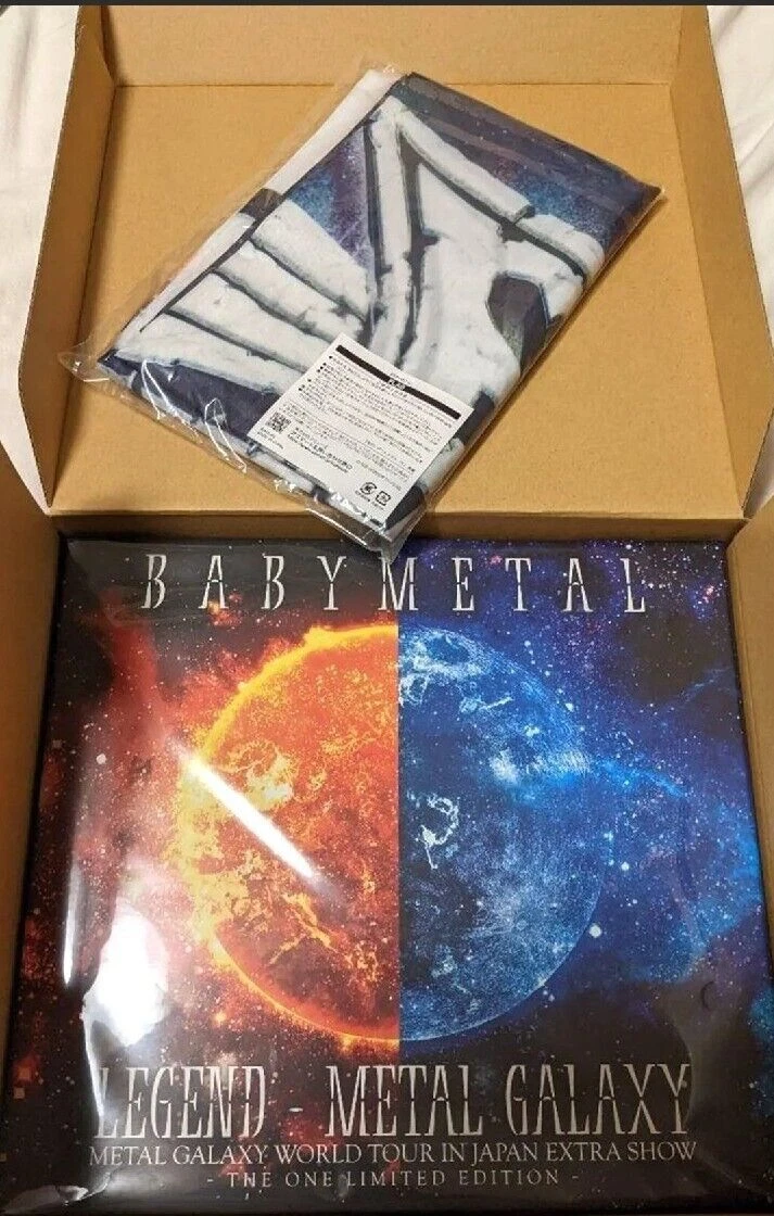 Babymetal LEGEND METAL GALAXY THE ONE LIMITED EDITION Blu-ray+CD w/flag unopened