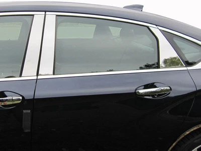 Stainless Chrome Pillar Posts 6PCS QAA Window Trim FOR Chevy Impala 2014-2020 - Image 1 of 4