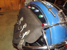 Harley Knucklehead. Flathead Panhead   "GLO-BRITE"  Jewels red,green,blue or mix