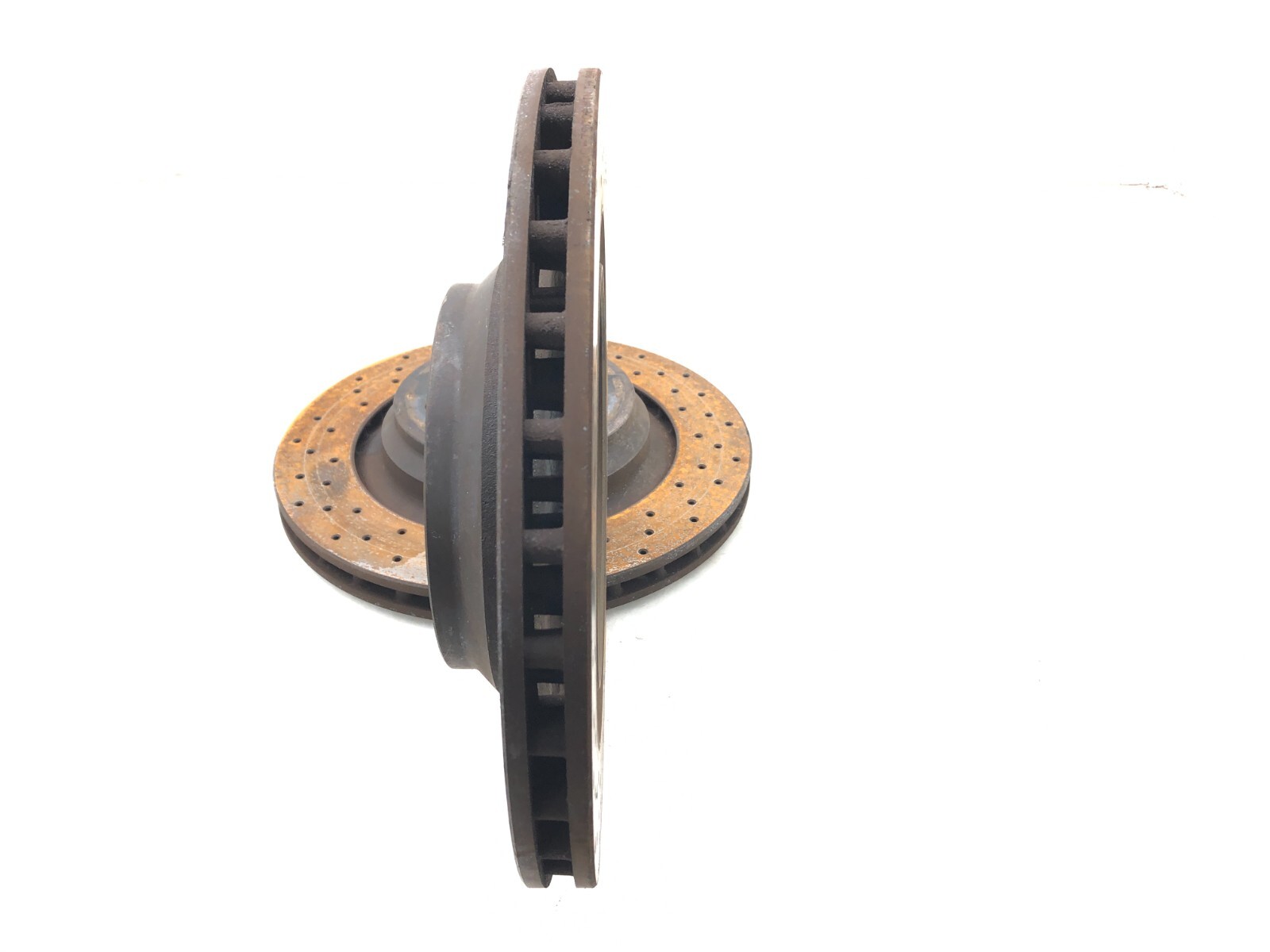 2014-2020 MASERATI GHIBLI S REAR RWD BRAKE ROTORS PAIR X2 OEM.