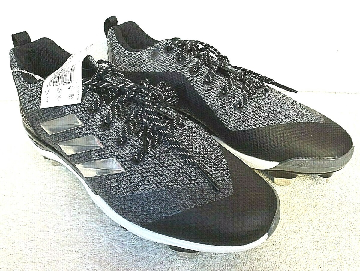 Adidas PowerAlley‎ Metal Baseball Cleats Mens size 12 Adidas Power Alley 5 Cleats | Men main image 3