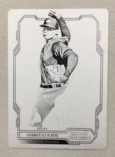 Jesus Luzardo 2019 Bowman Sterling Black Printing Plate 1/1 PHILLIES