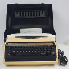 BROTHER CORRECT-O-RITER XL MODEL 4912L w/ CASE &CORD WORKS NEEDS ALLIGMENT thumbnail