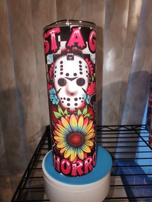Just a girl that loves Horror Tumbler