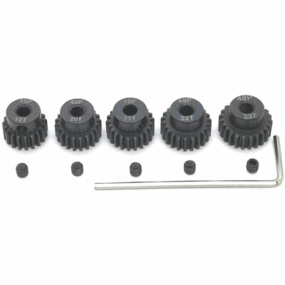 RC 48P For Traxxas 1/10 Rustler Slash 2WD Pinion Gear Sets 19T 20T 21T