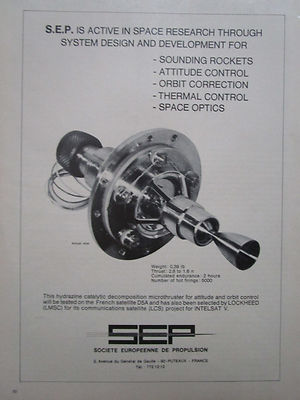 6/1972 PUB SEP PROPULSION MICROTHRUSTER ALTITUDE ORBIT CONTROL SPACE RESEARCH AD