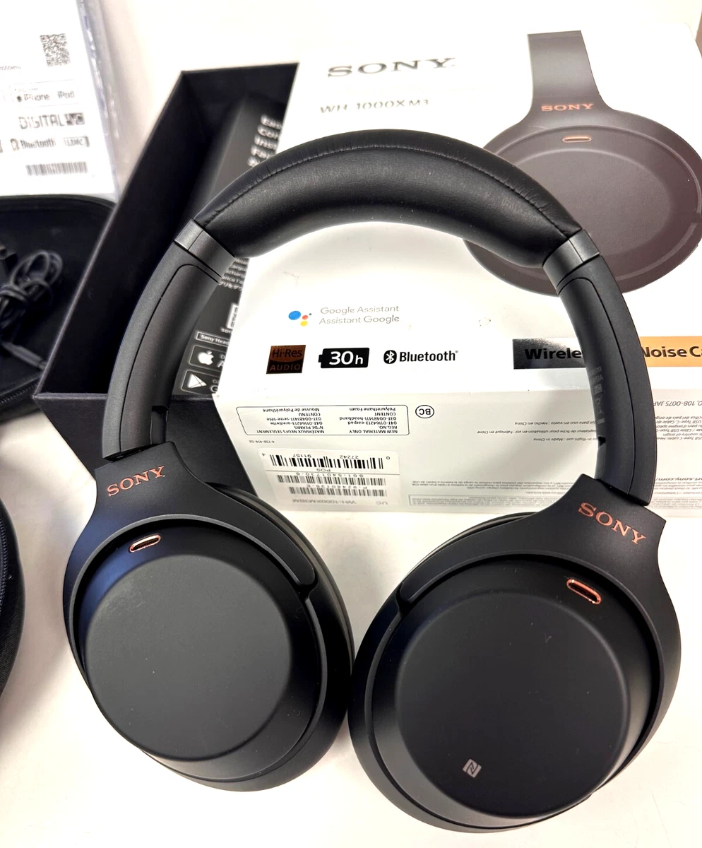 Sony WH-1000XM3 Black Headphones for sale | eBay