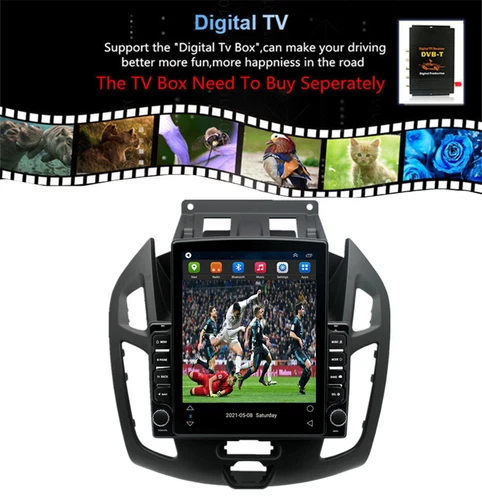 Android 13 GPS Stereo Navi 64G 9.7" For Ford Transit Connect 2014-2018 Car Radio - Bild 20 von 23