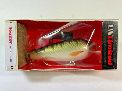 58541) UN Limited Vector 1/2oz Wooden Pencilbait Rare!