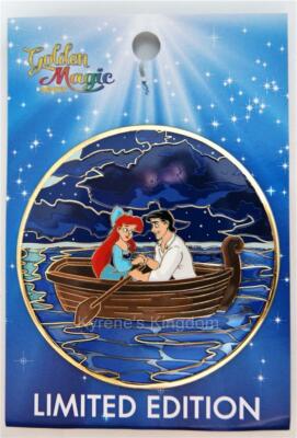 ACME HOTART GOLDEN MAGIC KISS THE GIRL ARIEL ERIC LITTLE MERMAID