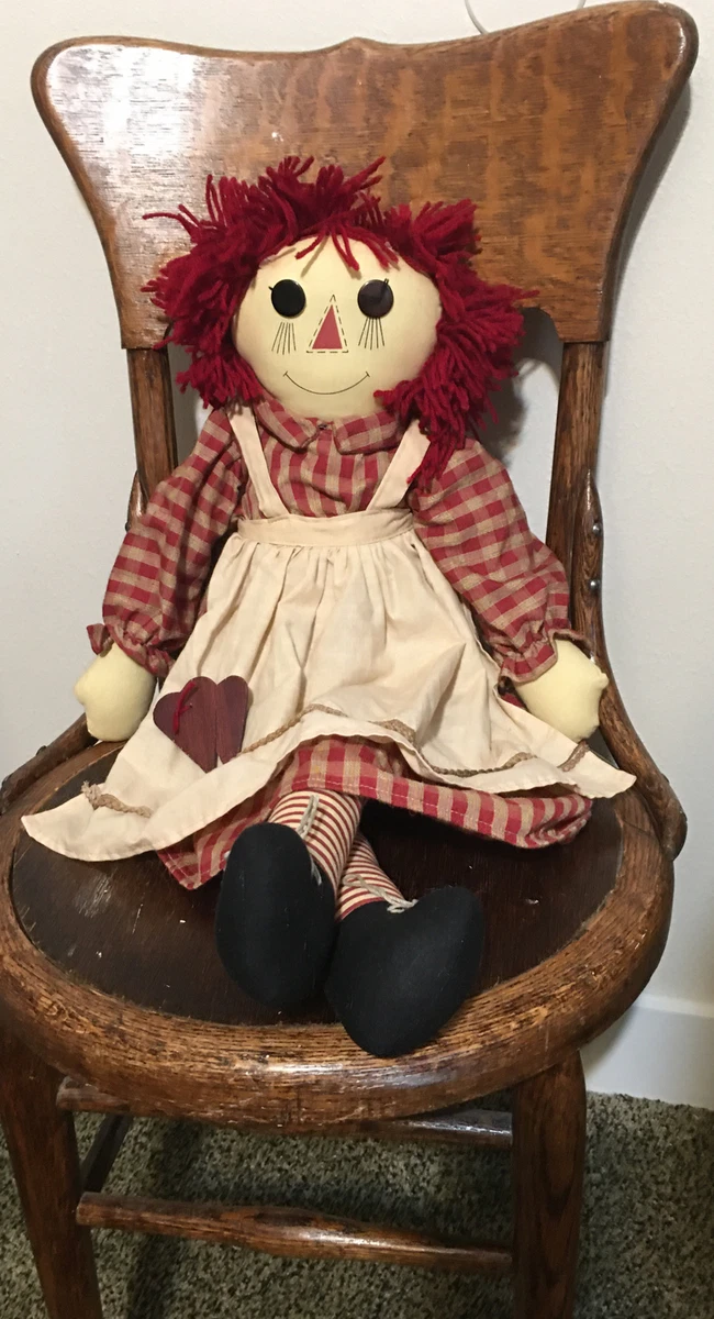Giant raggedy ann hot sale doll