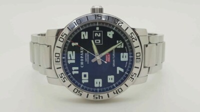 AUTHENTIC MINT CHOPARD MILLE MIGLIA GRAN TURISMO ROUND WATCH BOX PAPERS 8955