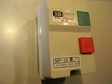 Magnetic Control, 3 ph, 220-240v, 3 hp, 8-12 amp