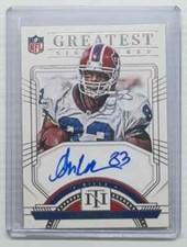 Andre Reed Cards, Rookie Card and Autographed Memorabilia Guide 21