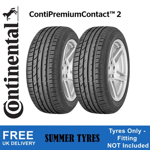 Continental 195/50/R15 Tyres x2 195 50 15 82T FR Premium Contact 2 ...
