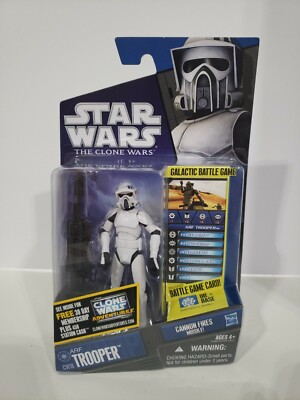 STAR WARS THE CLONE WARS #CW18 ARF TROOPER HASBRO 2009 New in Box