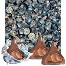 HERSHEY'S Kisses Milklicious, Creamy Filled Milk Chocolate Bulk Candy (2 Pounds)