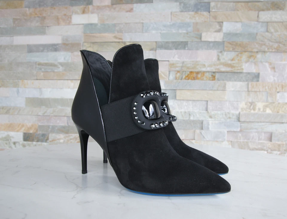 LORIBLU EU 40 Ankle Boots Shoes Black NEW Formerly UVP 520 € - Image 2 of 4