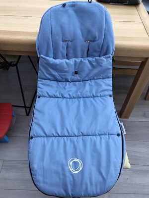 ice blue bugaboo footmuff