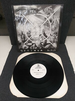 Destroyer Optimum D.S.I. Vinyl LP Signed By Brian Dee