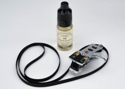 Chrom Headshell, Stylus, Riemen, Öl Kit für SANSUI SR-222, SR-232, 27
