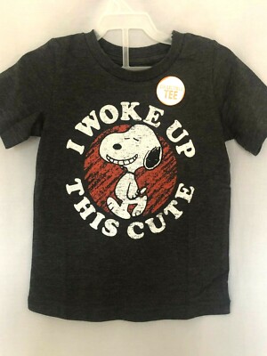 Snoopy T-Shirt Baby Size 12 18 24 Months Peanuts Charlie Brown Collectible Tee