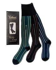 Gentleman  s West End Socks Knee High by Cathcart. ONE pair