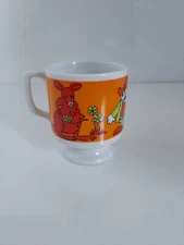 Vintage Stylecraft 60's MCM Kids Childrens Mug Cup - Sheriff Horse and Hippo ? 