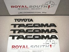 Toyota 2012 2013 2014 2015 Tacoma Black Emblems Genuine Oem Oe Toyota 2012 2013 2014 2015 Tacoma Black Emblems Genuine Oem Oe