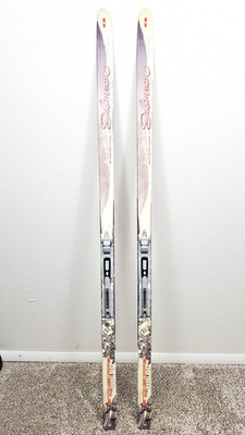 163cm SALOMON SNOWSCAPE 7 Race Waxless Scales Nordic X-Country Skis / SNS PILOT