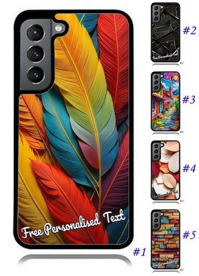 Personalised Text Phone Back Case for Samsung Note 8/9/10/20 Series