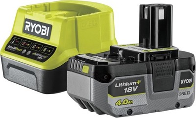 Ryobi ONE+ RC18120-140XG 18V 4Ah Lithium+ Akku Ladegerät Starter Set NEU OVP