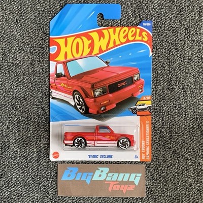 Hot Wheels 91 GMC Syclone Red #119 Mainline 2025 Case P/Q (In