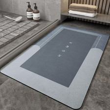Super Absorbent Floor Mat Non-Slip Super Absorbent Bath Mat Quick Dry Bathroom
