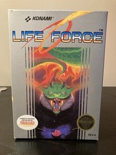 Life Force Nintendo NES Konami Authentic Tested & Working
