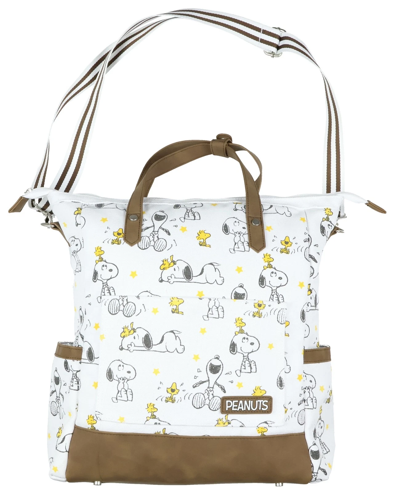Peanuts Backpack Snoopy and Woodstock Convertible Totepack with Carrying Handles
Opens in a new wind
