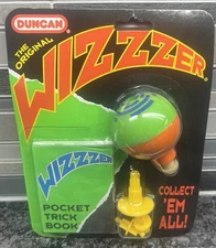 Duncan The Original Wizzer Top Toy Spinning Green & Orange 1996 NOS New