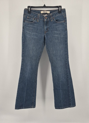 GAP Women's Low Rise Curvy Flare Jeans Women's 4 Regular Medium Wash 