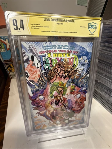 2023 IMAGE UNTOLD TALES OF I HATE FAIRYLAND #1 CBCS 9.4 SS SKOTTIE YOUNG 2x SIG