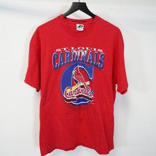 Vintage St. Louis Cardinals 2002 Dynasty Baseball T-Shirt Men's XL Red