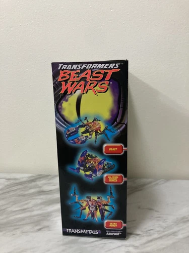 Transformers Beast Wars Transmetals Rampage Box & Instructions ONLY - Picture 4 of 6