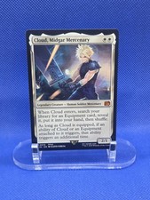 Magic the Gathering Final Fantasy Cloud Midgar Mercenary 0010 Regular Mythic NM