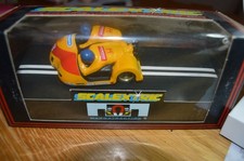 Scalextric Motorbike and sidecar 'Yellow Flash' C239