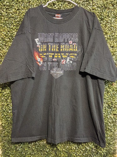 Harley-Davidson What Happens On The Road Stays On The Road 3x Shirt