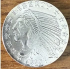 1 oz Incuse Indian Silver Round .999 fine Silver Bullion 1 Troy Ounce