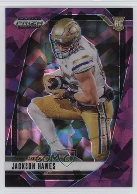 2025 Panini Prizm Draft Picks Purple Ice /199 Jackson Hawes #106 Rookie RC 1bi0